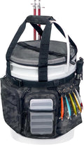 Fishing Bucket Organizer with Bucket Cover - Tackle Bag for 5 Gal