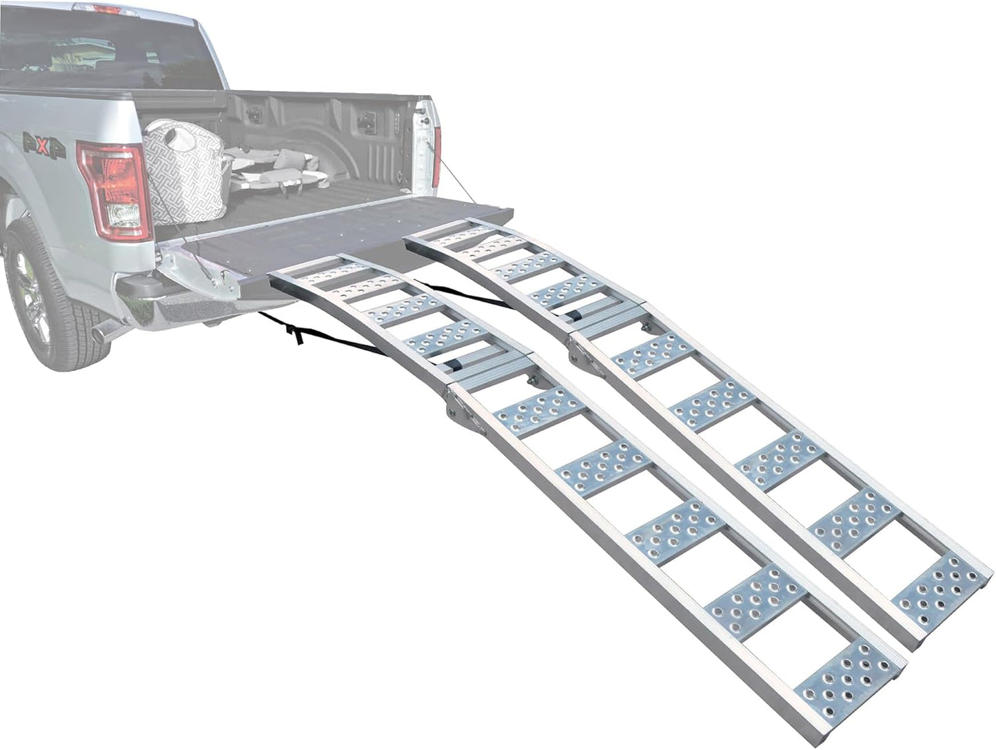 Rockland Foldable Arched Aluminum Loading Ramp for Motorcycles