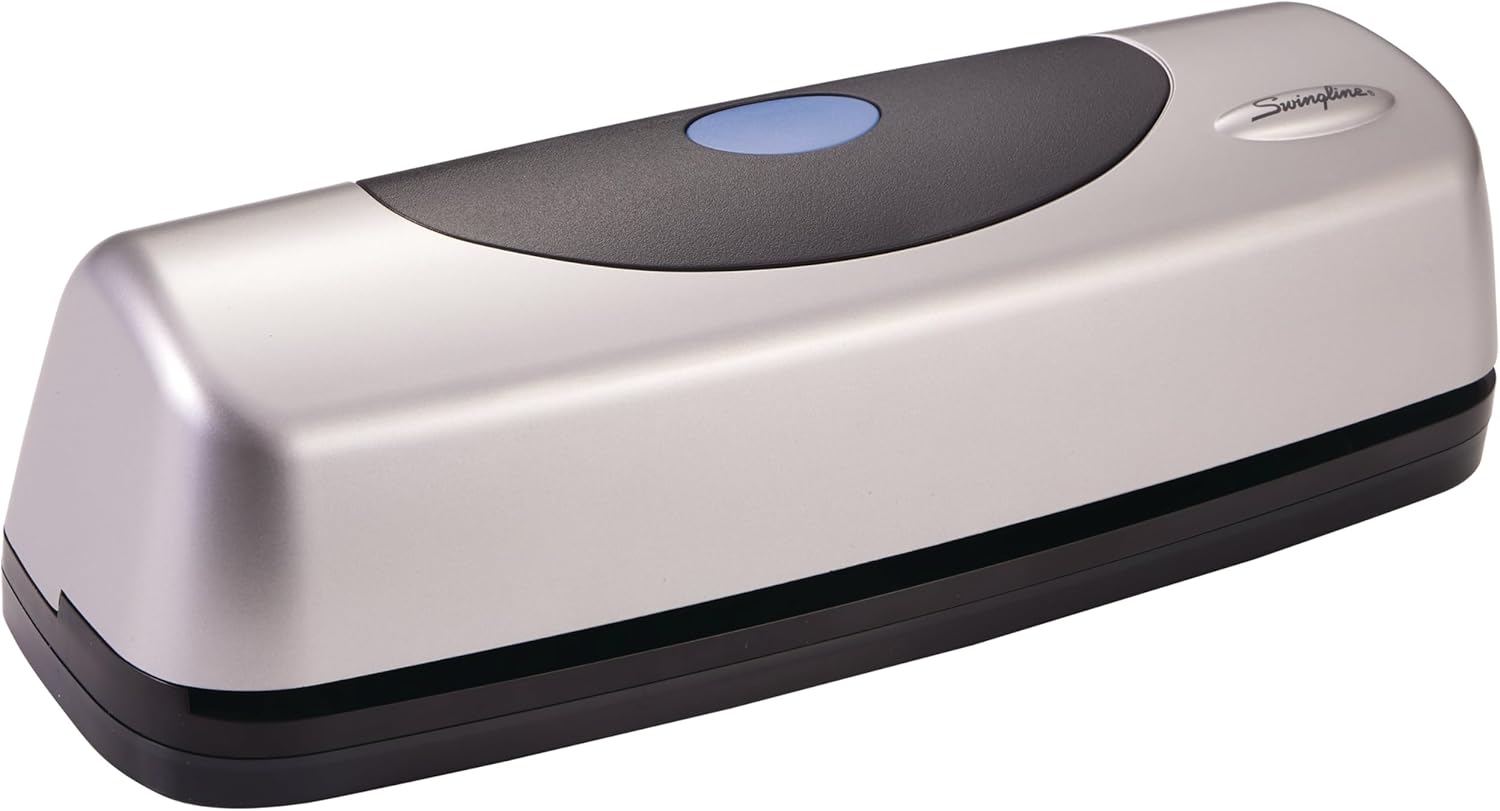 Swingline Electric Hole Puncher with 15 Sheet Capacity and Efficiency