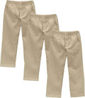 Boy's Uniform Pull-On Elastic Waist Pants - Easy Pull On Fit