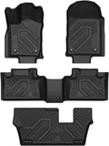 LASFIT Floor Mats for Dodge Durango 2016-2025 - All Weather TPE Fit
