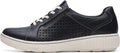 Clarks Womens Caroline Ella - Comfortable Everyday Fashion Sneakers