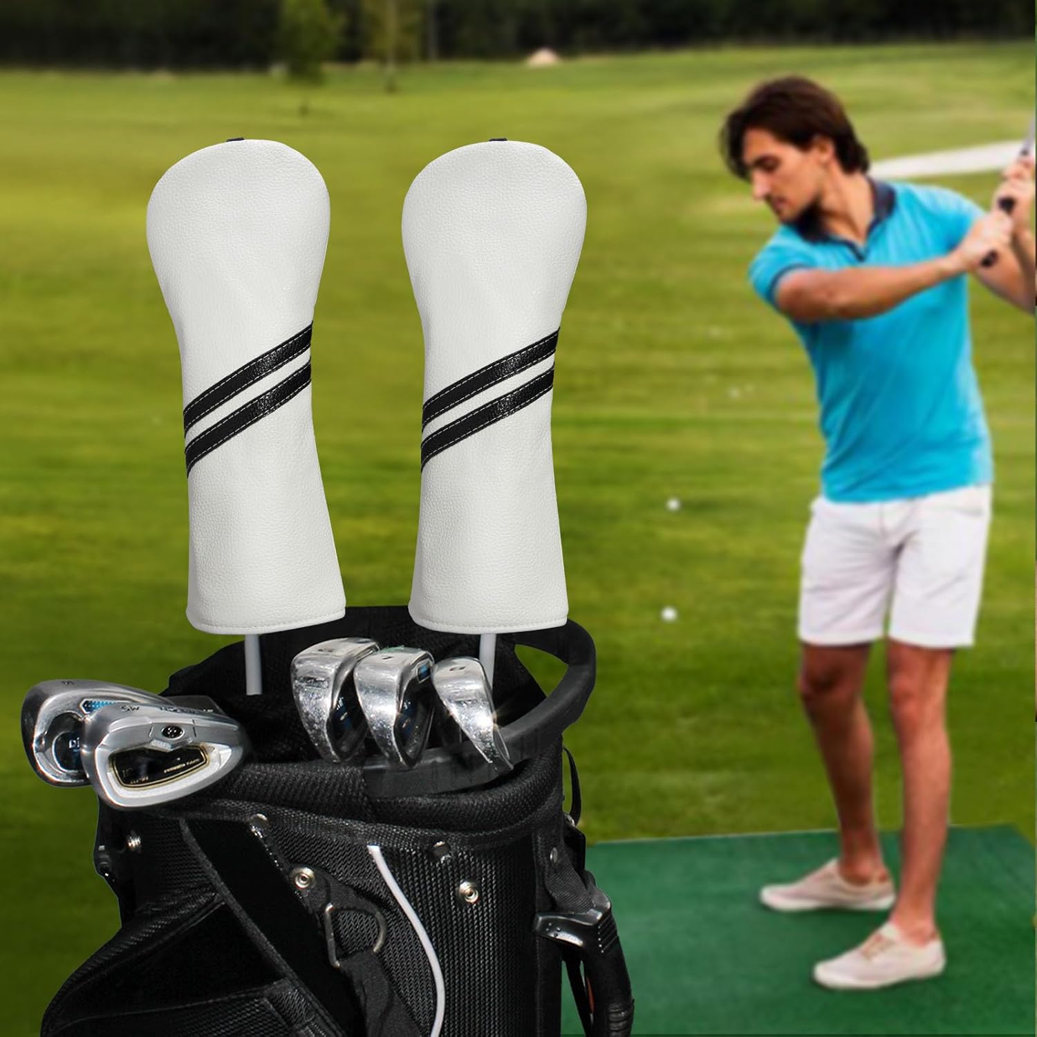 Golf Club Head Covers Set - Stylish Protection for Your Clubs