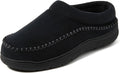 Dearfoams Men's Thompson Memory Foam Clog Slippers - No-Sweat Comfort