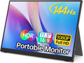 MNN 17.3in Portable Monitor 1080P 144Hz - Travel Ready Second Screen