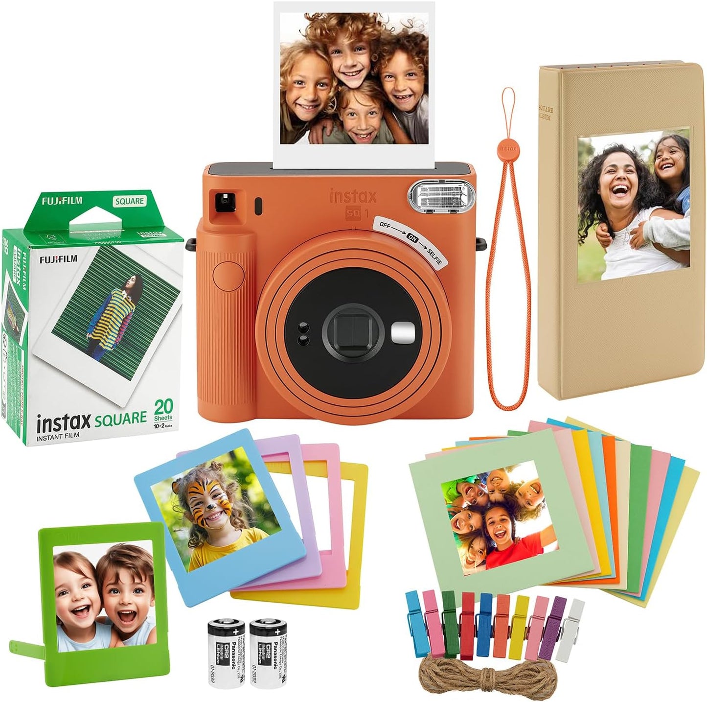 Capture Moments in Style with Fujifilm Instax SQ1 Bundle
