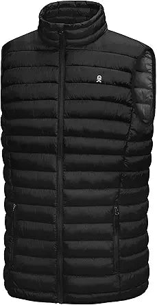 Little Donkey Andy Men's Lightweight Warm Puffer Vest for Travel