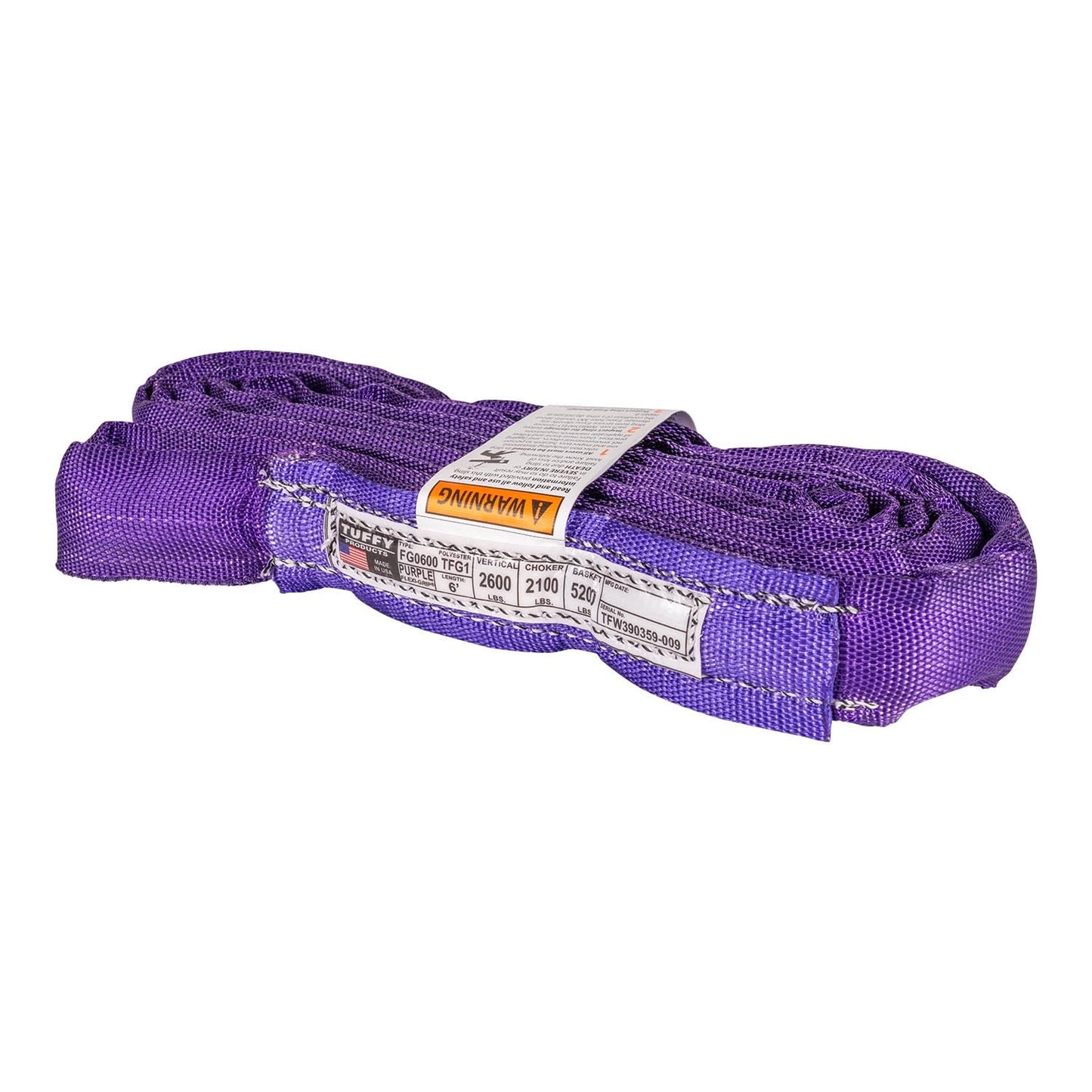 Tuffy Flexi-Grip 16 ft Endless Round Sling for Heavy Lifting