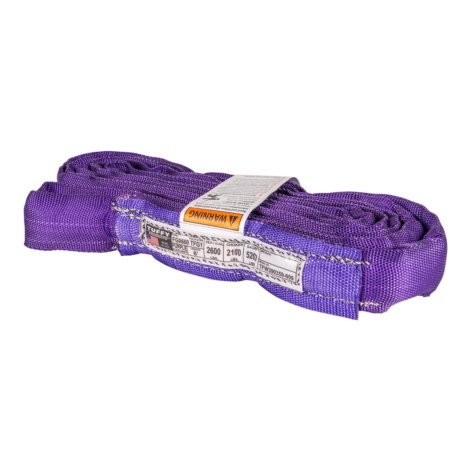 Tuffy Flexi-Grip 16 ft Endless Round Sling for Heavy Lifting