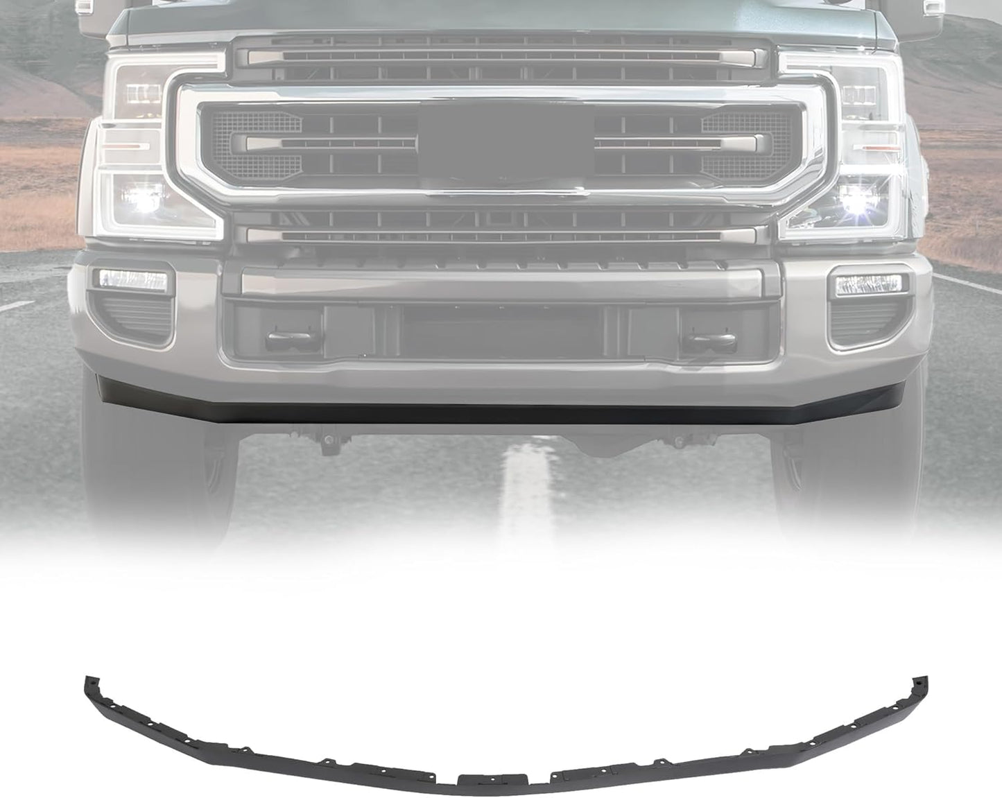 KUAFU Front Lower Deflector Valance Panel for Ford Super Duty