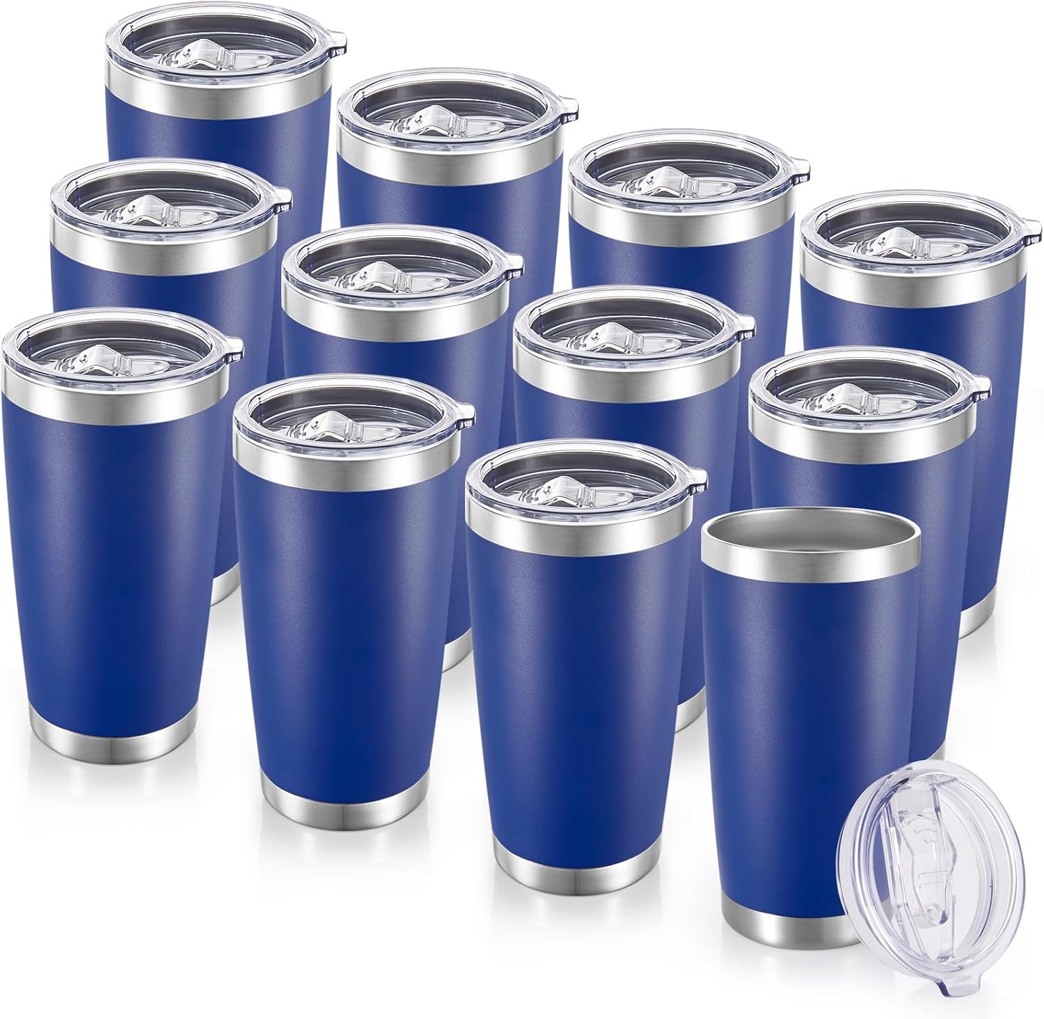 20 oz Stainless Steel Tumblers Bulk for Hot and Cold Drinks