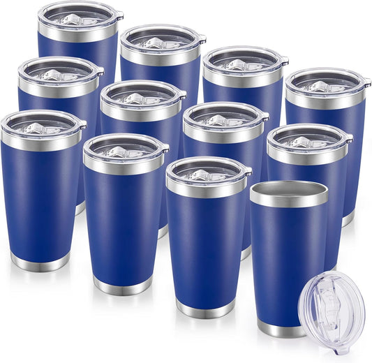 20 oz Stainless Steel Tumblers Bulk for Hot and Cold Drinks