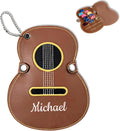 Personalized Leather Guitar Pick Case | Holds 17 Picks | FCLYDER