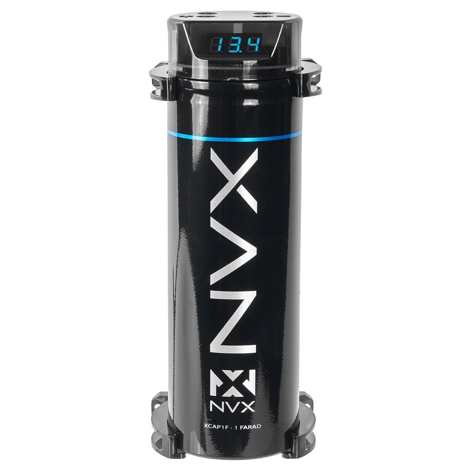 NVX XCAP1F True 1.0 Farad Digital Capacitor for Car Audio Systems