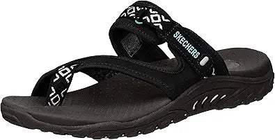 Skechers Women's Reggae-Trailway Flip-Flop Sandals for Comfort
