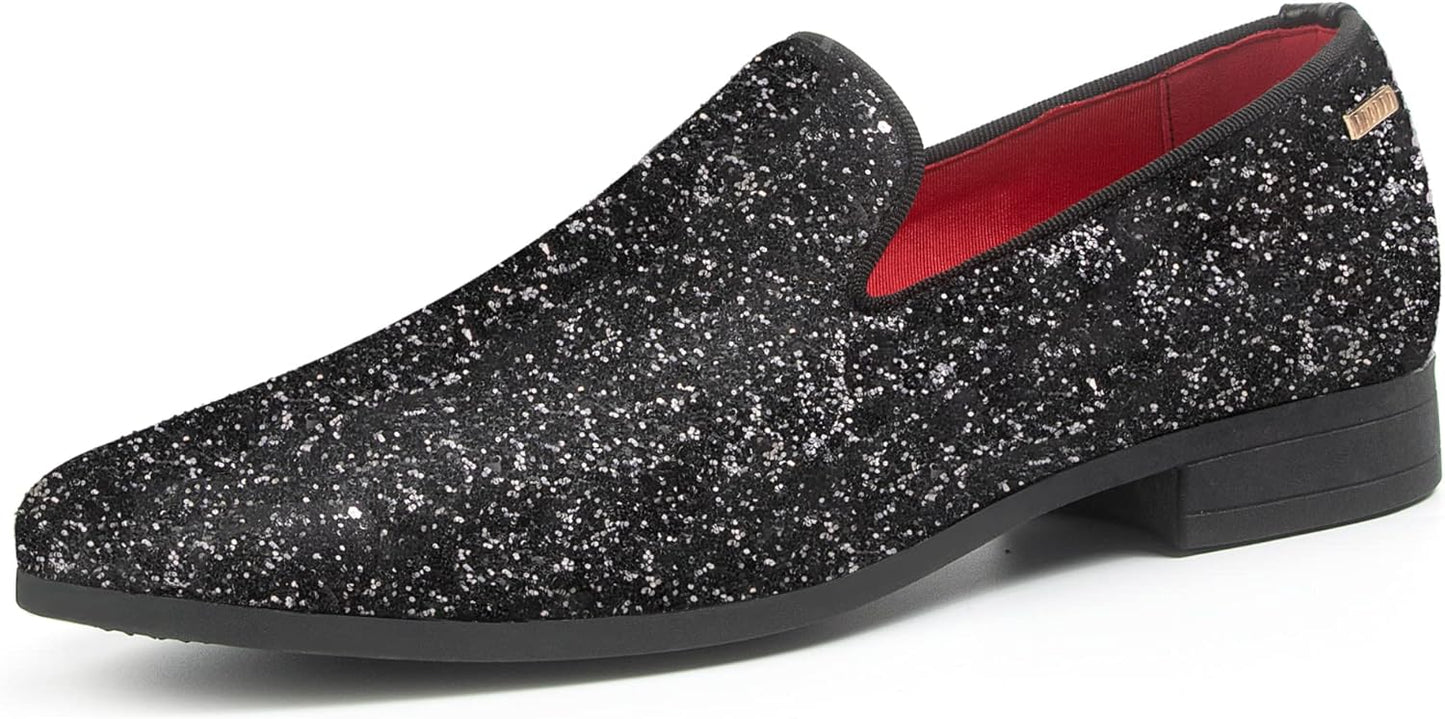 UUBARIS Mens Dress Loafers Tuxedo Suit Slip on Shoes Review