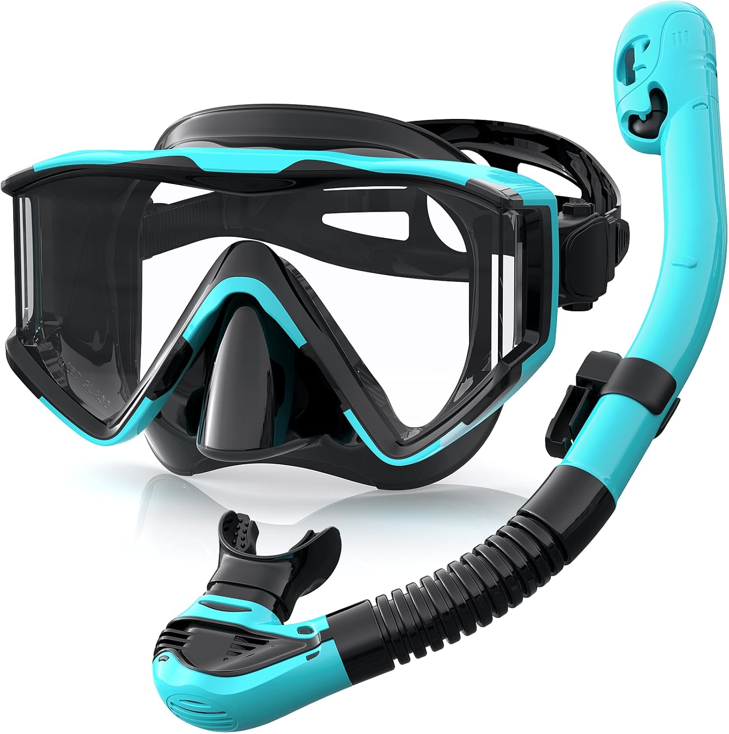 Greatever Panoramic Snorkel Set - Clear Views!