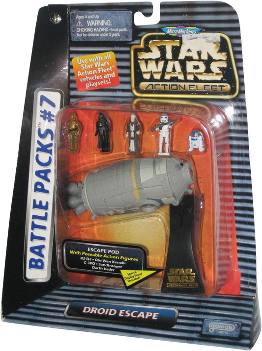 Star Wars Micro Machines Droid Escape Pack - Galactic Fun!