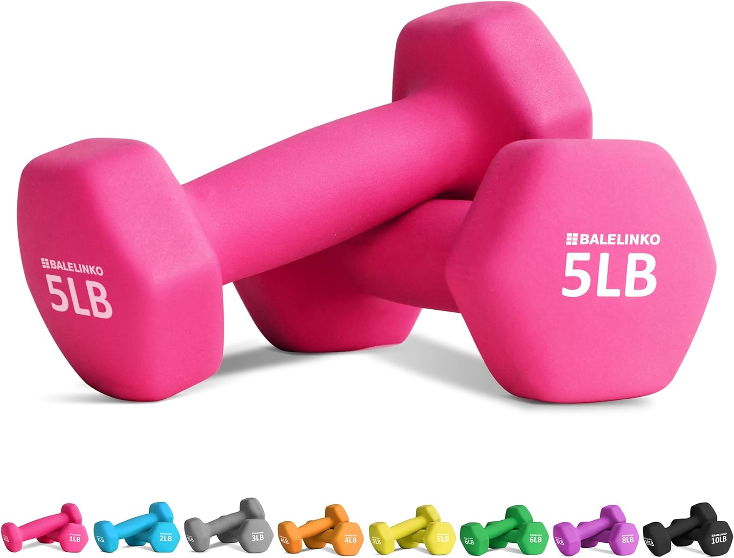 Balelinko Home Gym Equipment for Strength Training Weights