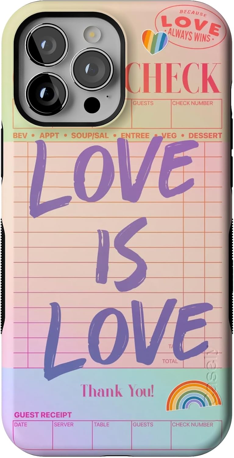 Bold Protective iPhone 13 Pro Max Case for Pride Lovers