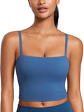 CRZ YOGA Butterluxe Cami Longline Sports Bra - Soft Light Support
