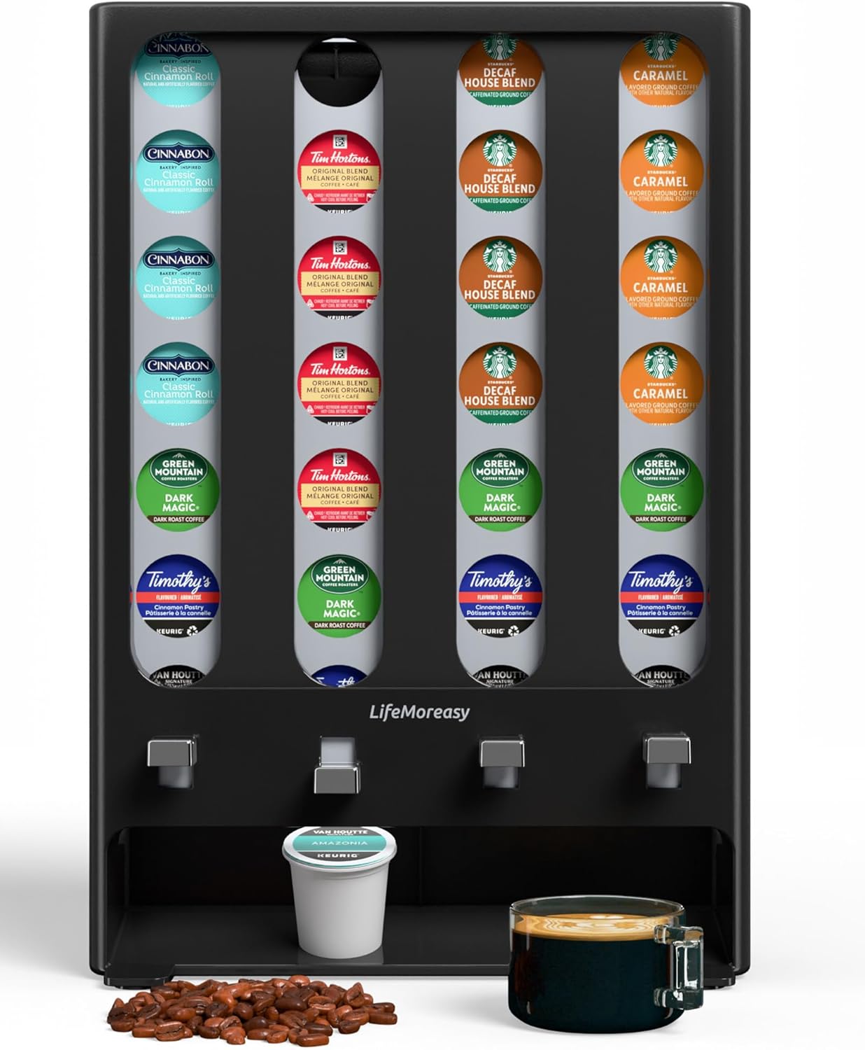 K Cup Holder for 28 Pods - Creative Coffee Pods Storage Stand
