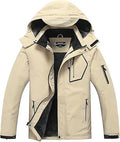 SUOKENI Men's Waterproof Ski Jacket Warm Winter Snow Coat - Durable