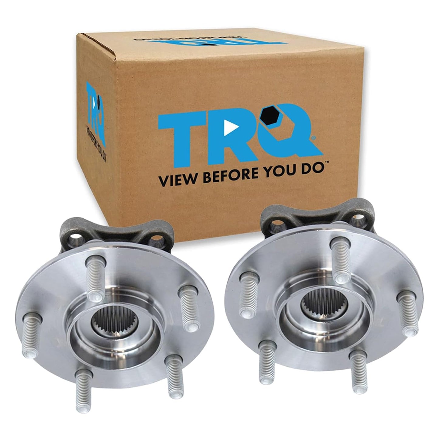 TRQ Front Wheel Bearing & Hub Assembly Set for Mazda 3 & CX-3