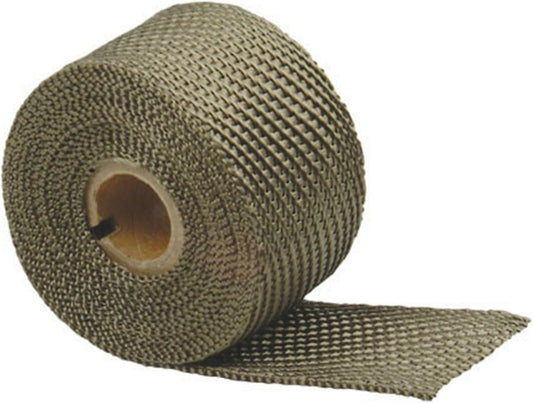 Titanium Exhaust Heat Wrap with Lava Rock Technology for Performance