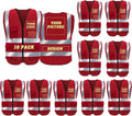 Class 2 Hi Vis Safety Vest with Free Custom Logo - 1 Pc