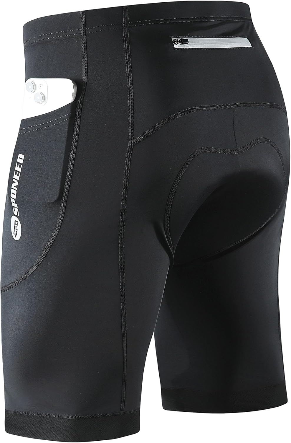 Sponeed Men's Cycling Shorts Padded for Ultimate Comfort