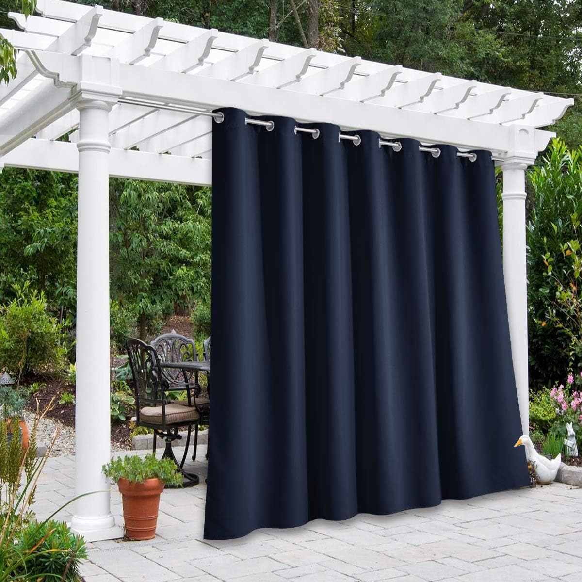 NICETOWN Outdoor Curtain for Patio Waterproof and Insulated