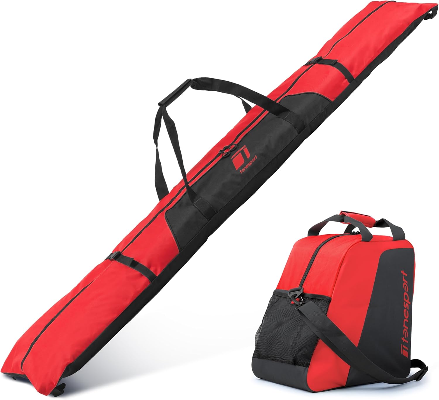 Ski & Boot Bag Combo for Air Travel - Fits Up to 180cm - Tonesport