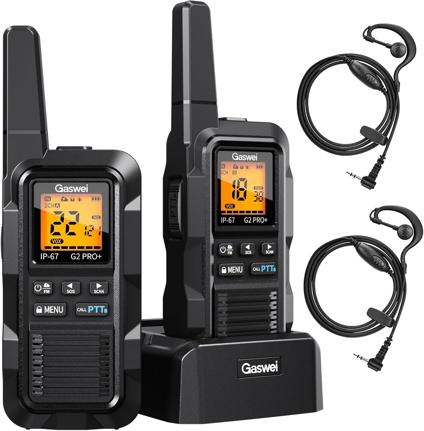 G2pro+ IP67 Waterproof Floating Walkie Talkies for Adventurers