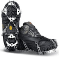 Ice Cleats Crampons for Hiking Boots and Snow Shoes - 32 Spikes