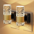 LED Night Lights Plug into Wall - 2Pack Automatic Dimmable Night Light