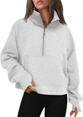 Cozy Half Zip Fleece Hoodie by AUTOMET