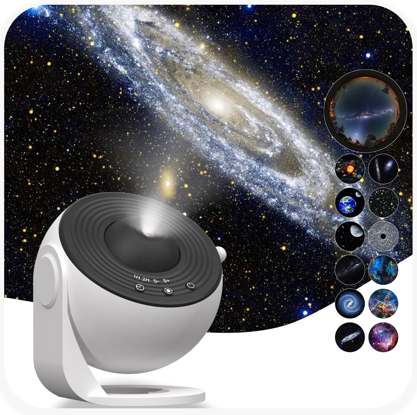 Syslux Galaxy Projector: Ultra Clear 4K Light