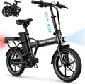 WINDHORSE 16ft Folding Electric Bike for Adults - Commuter Friendly