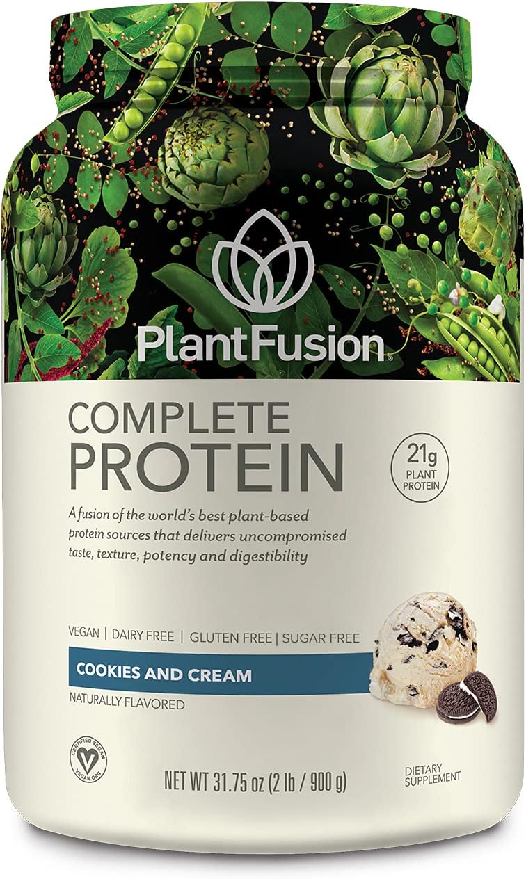 PlantFusion Complete Vegan Protein Powder for Smoothies & Baking