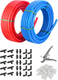 EFIELD 3/4-in PEX-A Tubing Kit 2 x100 ft - Complete Plumbing