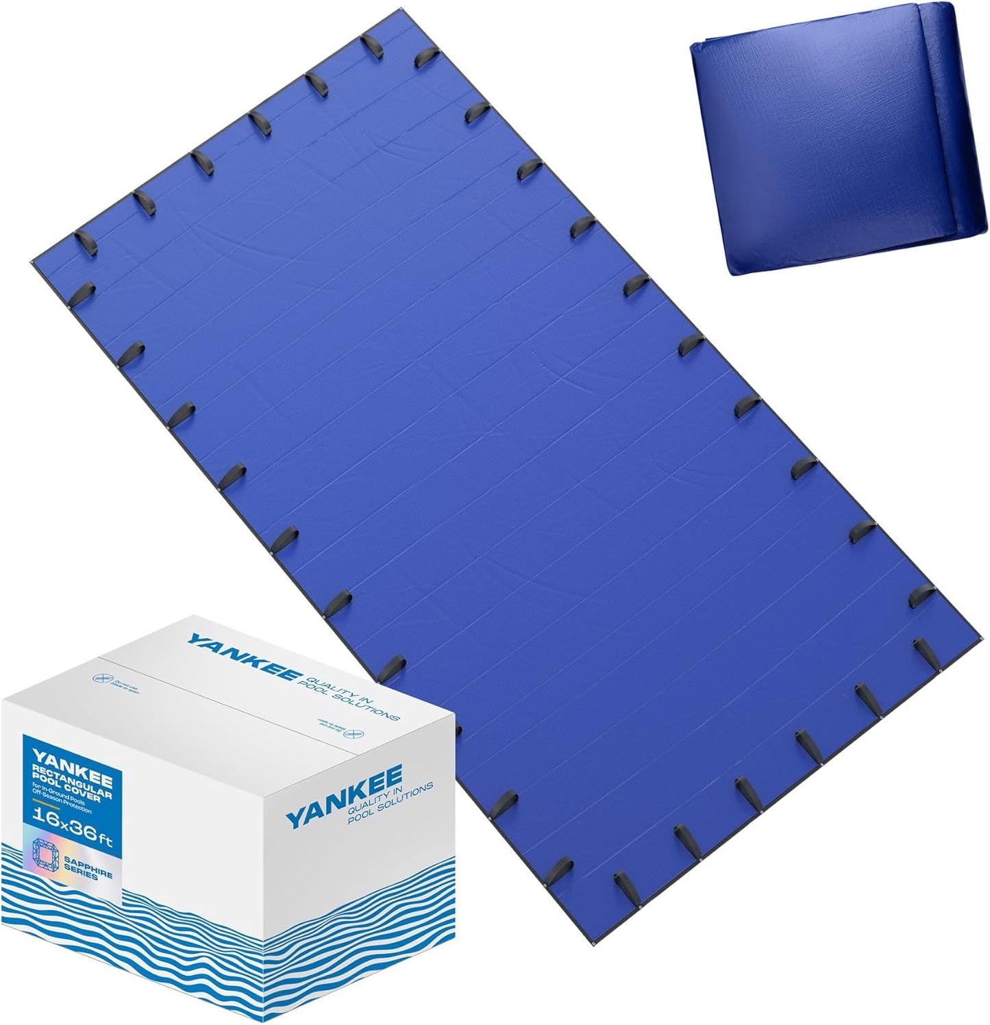 Yankee Pool Cover for 16x36 ft Rectangular Pool Protection