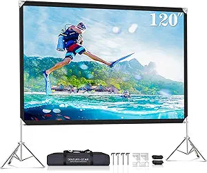 120-inch Outdoor Projector Screen by CENTURY-STAR for Home Theater