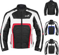 HWK Spyder Motorcycle Jacket for Men - All-Season Protection