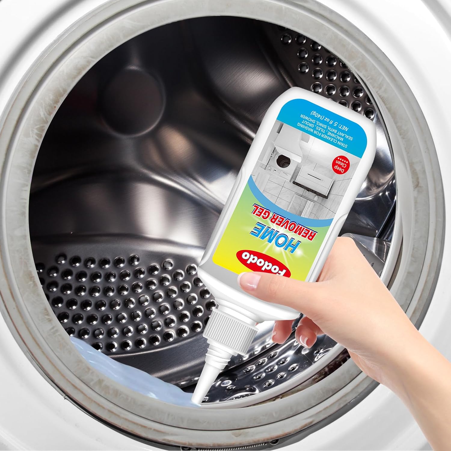 Fododo Washer Gel: Removes Mold & Residue effectively