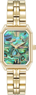 Anne Klein Women's Bracelet Watch - Elegant Gold Octagon Case