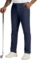 Mens Golf Pants Stretch Dress Pants Quick Dry Slim Fit - Versatile UPF