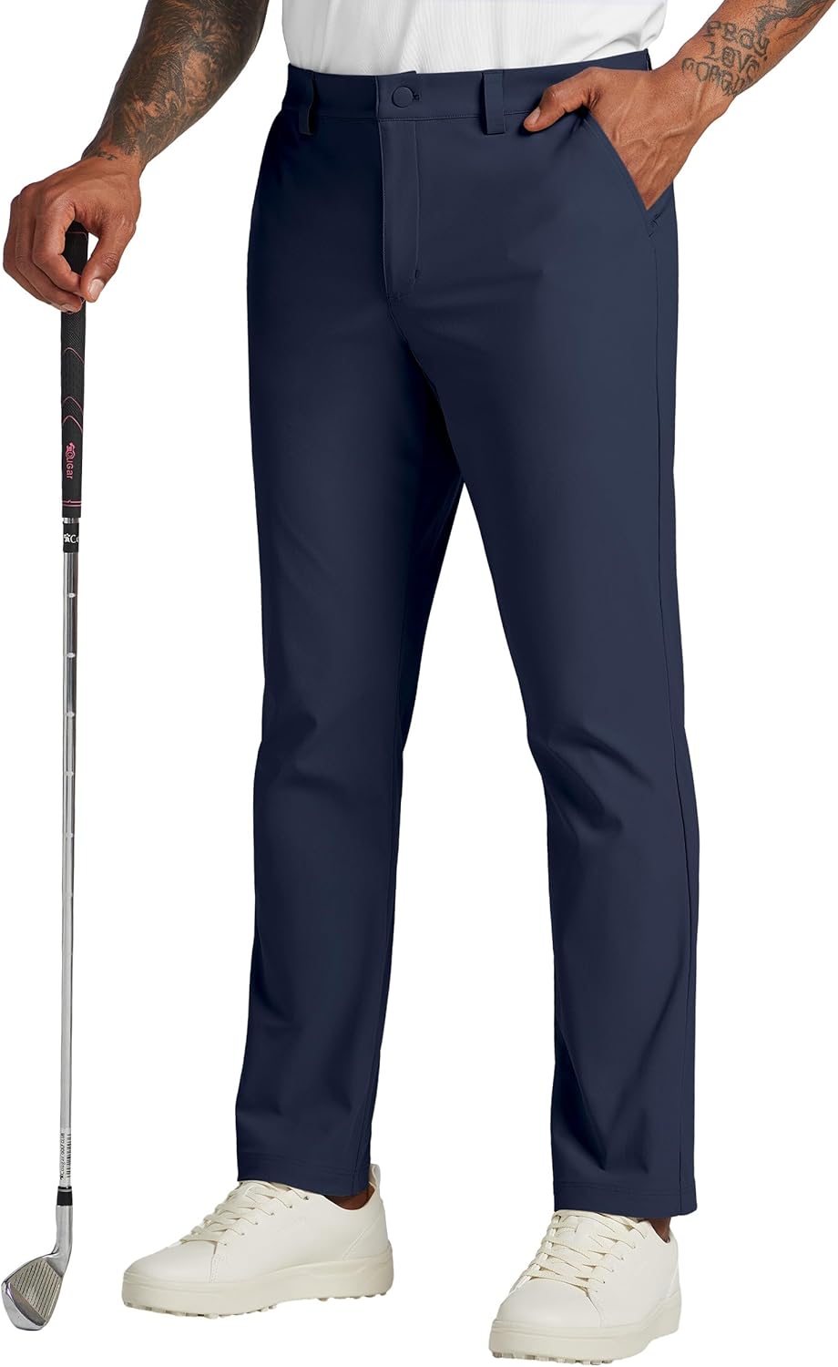 Willit Mens Golf Pants Quick Dry Stretch Dress Slacks for Work
