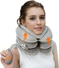 Neck Stretcher with Neck Brace Adjustable Inflatable Cervical Traction