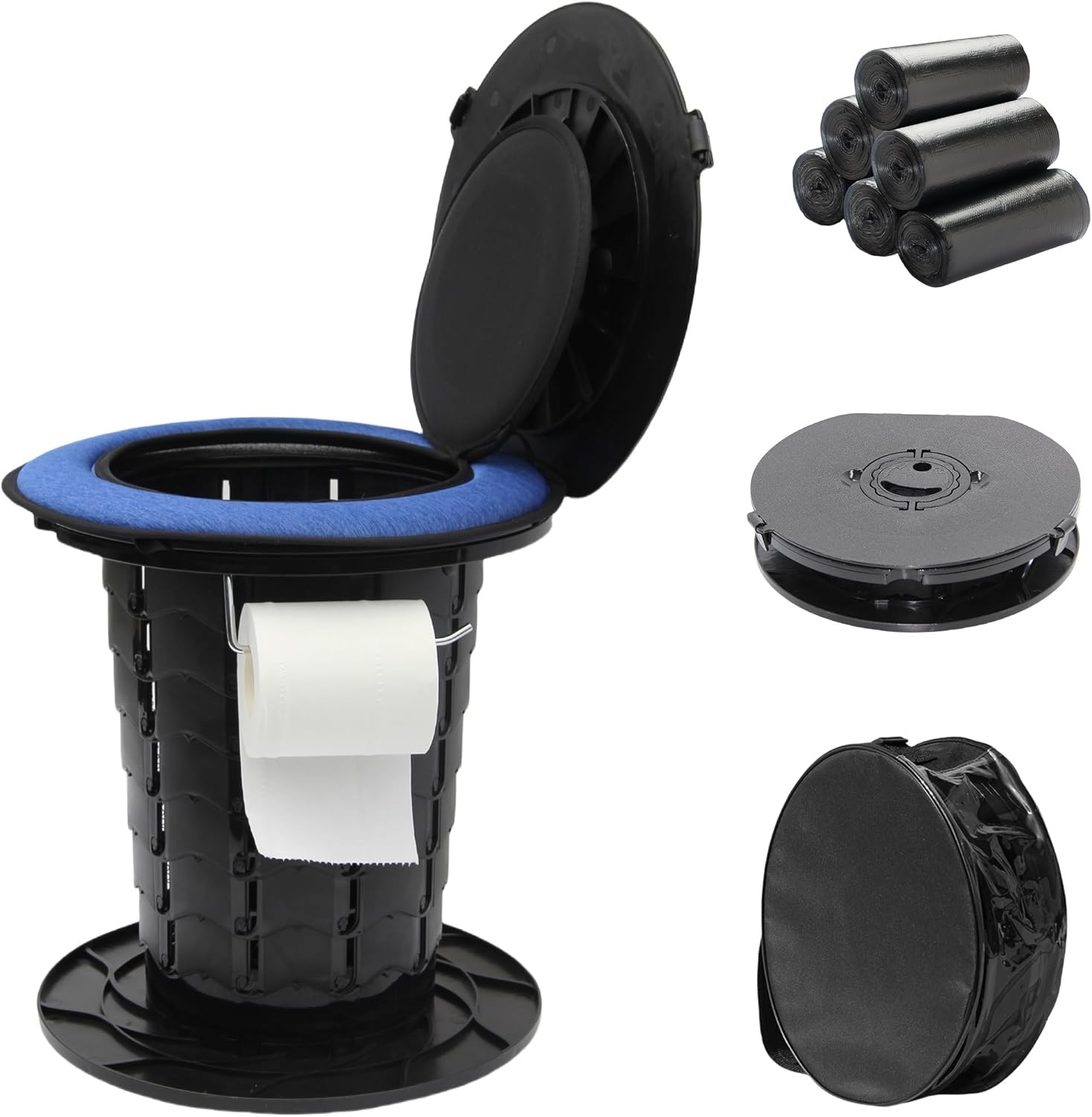 Adjustable Portable Potty for PLOGGING